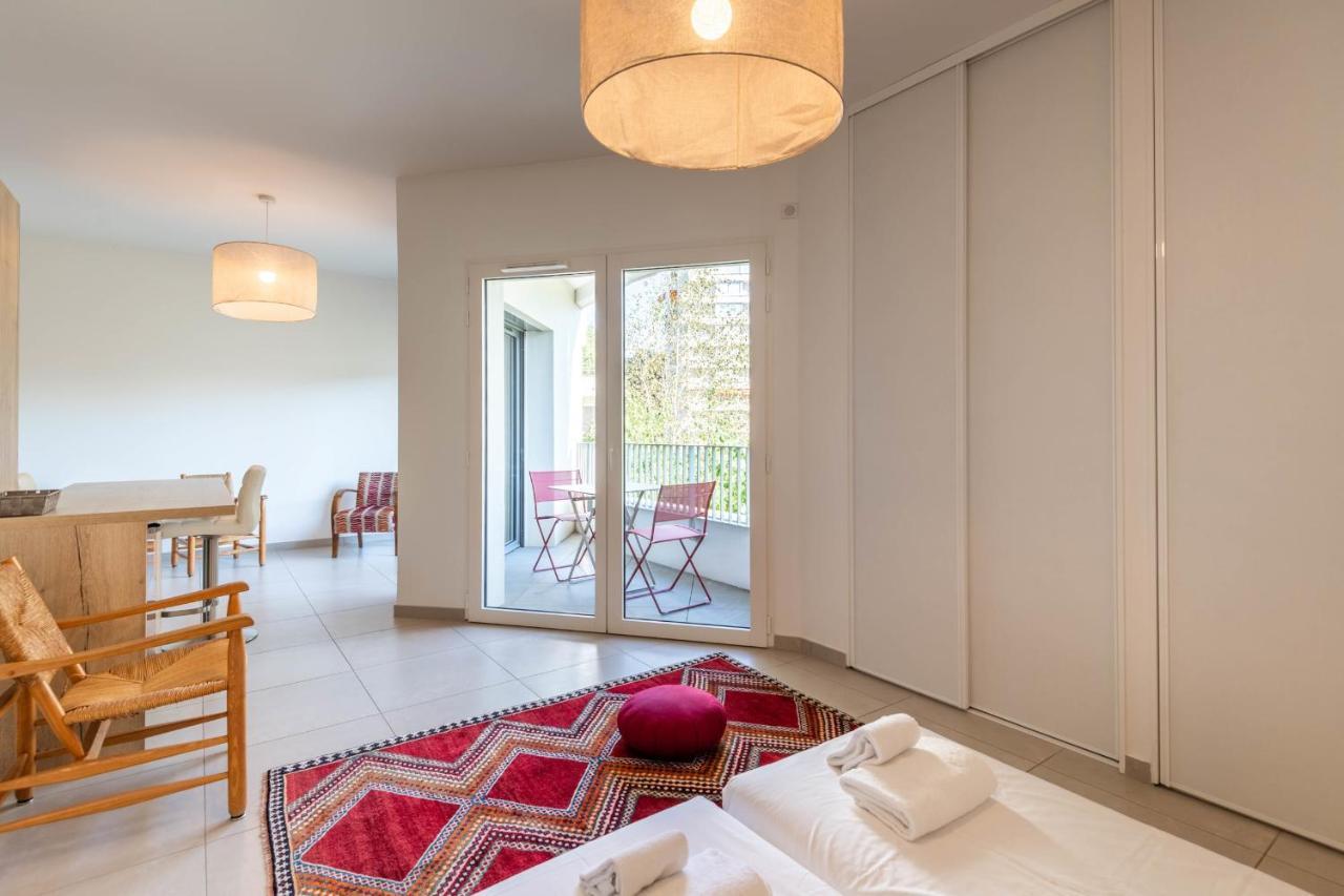 Charming Apartment With Balcony And Parking Near The Center Of Annecy Exterior foto